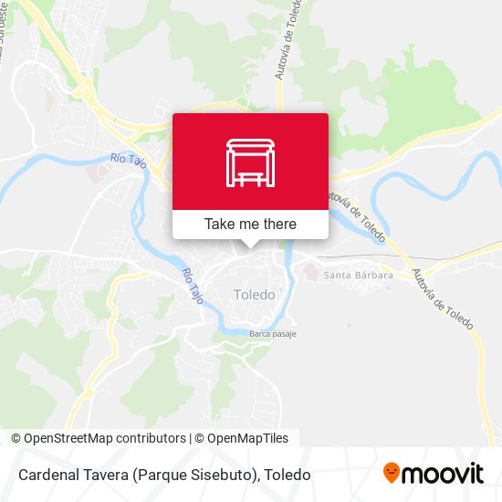 Cardenal Tavera (Parque Sisebuto) map