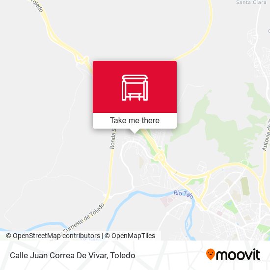 mapa Calle Juan Correa De Vivar