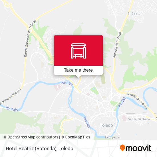 Hotel Beatriz (Rotonda) map