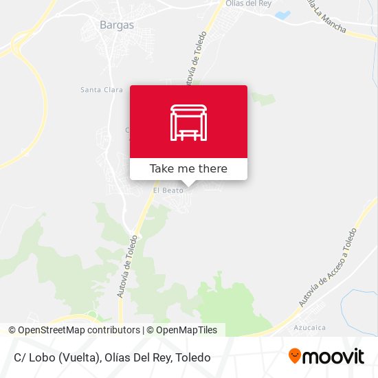 C/ Lobo (Vuelta), Olías Del Rey map