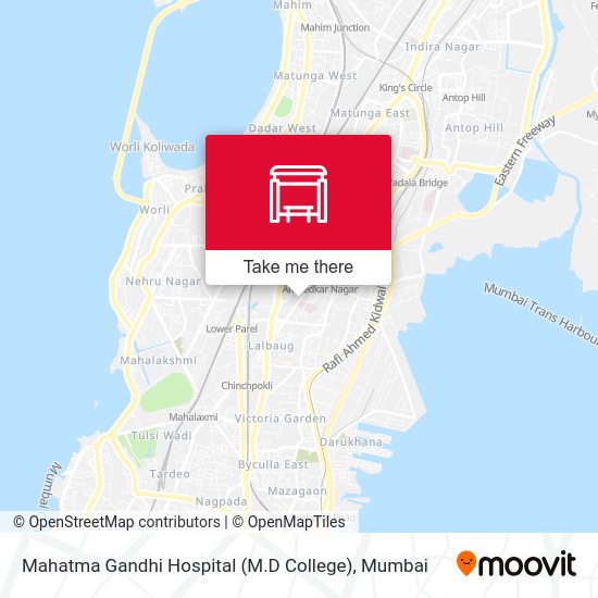 Mahatma Gandhi Hospital (M.D College) map