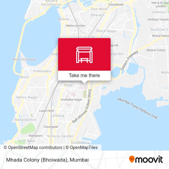 Mhada Colony (Bhoiwada) map