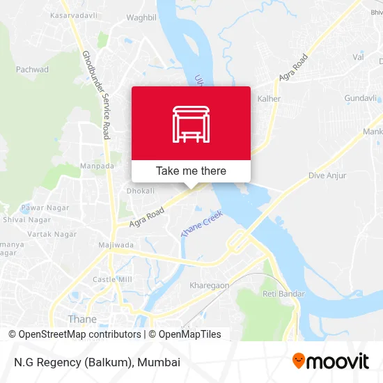 N.G Regency (Balkum) map