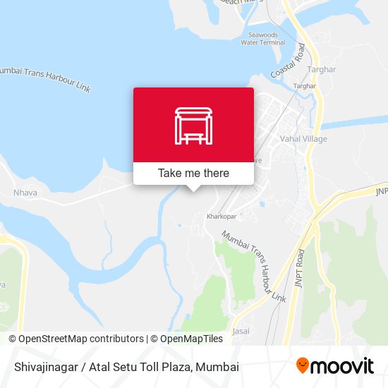 Shivajinagar / Atal Setu Toll Plaza map