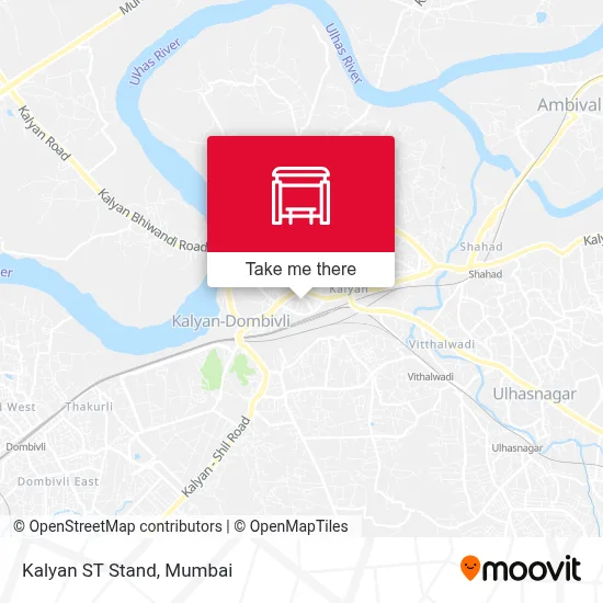 Kalyan ST Stand map