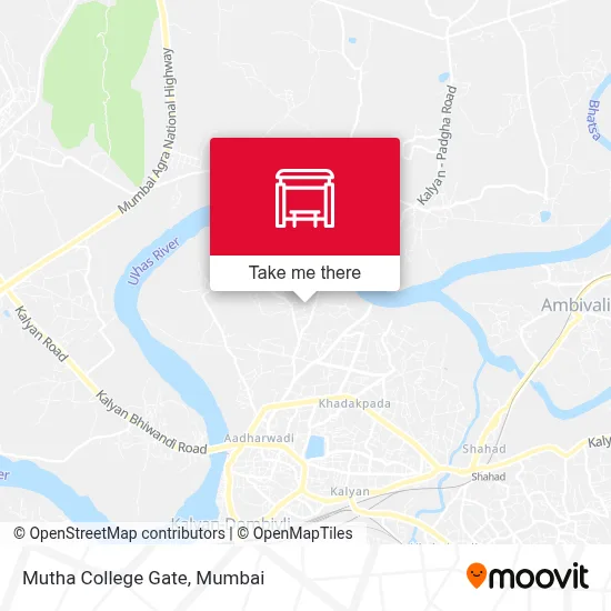 Mutha College Gate map