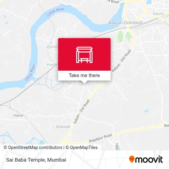 Sai Baba Mandir map