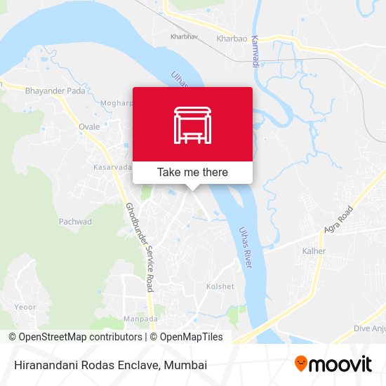 Hiranandani Rodas Enclave map
