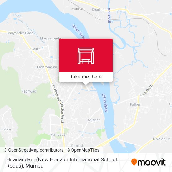 Hiranandani (New Horizon International School Rodas) map