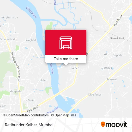 Retibunder Kalher map