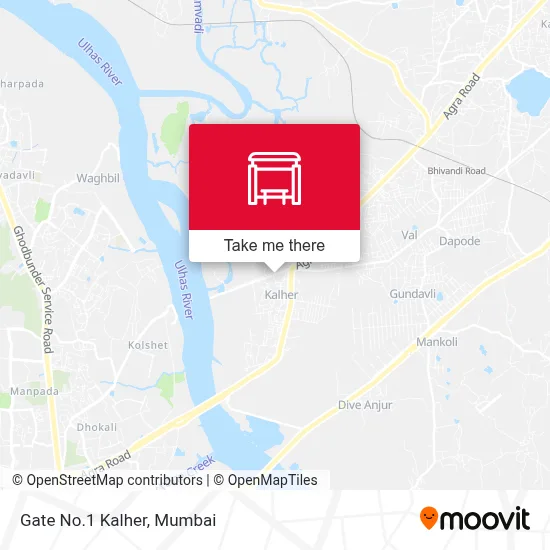 Gate No.1 Kalher map
