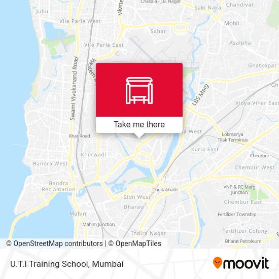 U.T.I Training School map