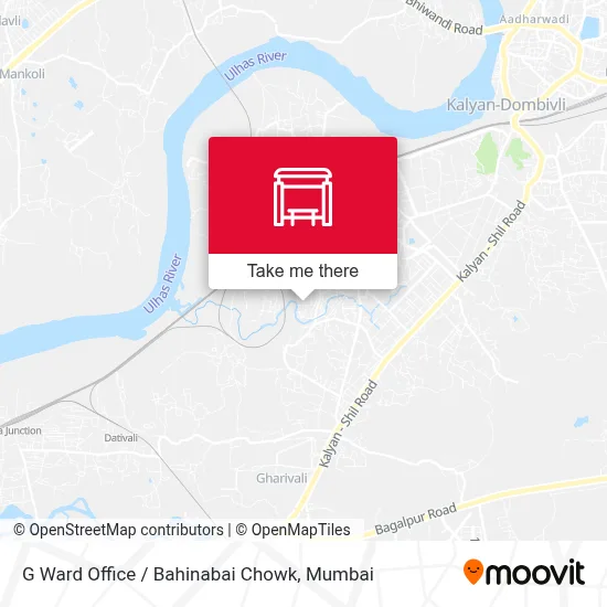 G Ward Office / Bahinabai Chowk map
