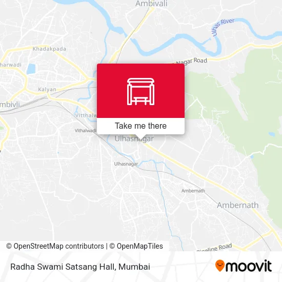 Radha Swami Satsang Hall map