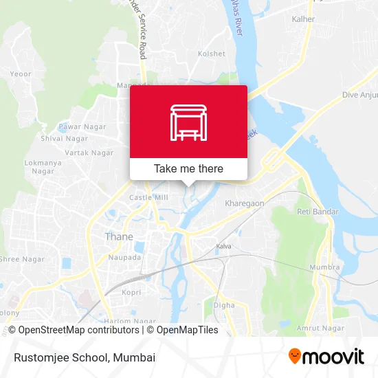 Rustomjee School map