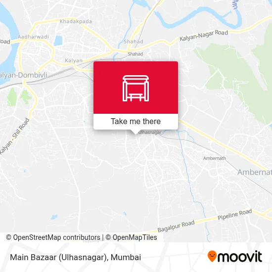 Main Bazar (Ulhasnagar) map