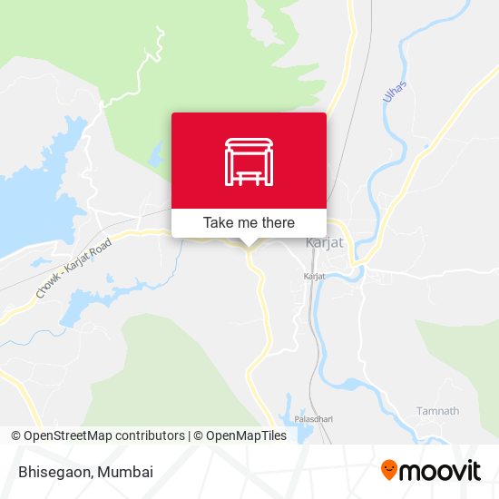 Bhisegaon map