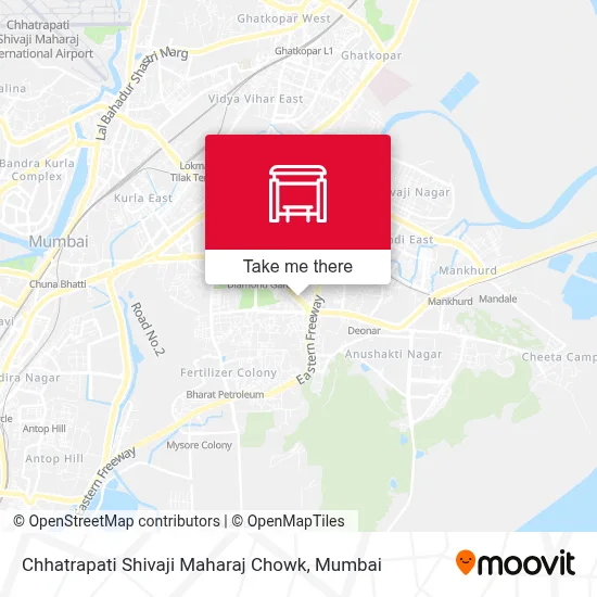 Chhatrapati Shivaji Maharaj Chowk map