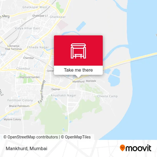 Mankhurd map