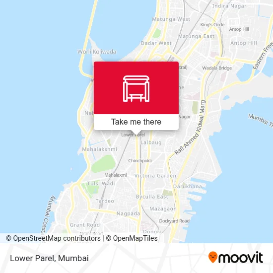 Lower Parel map