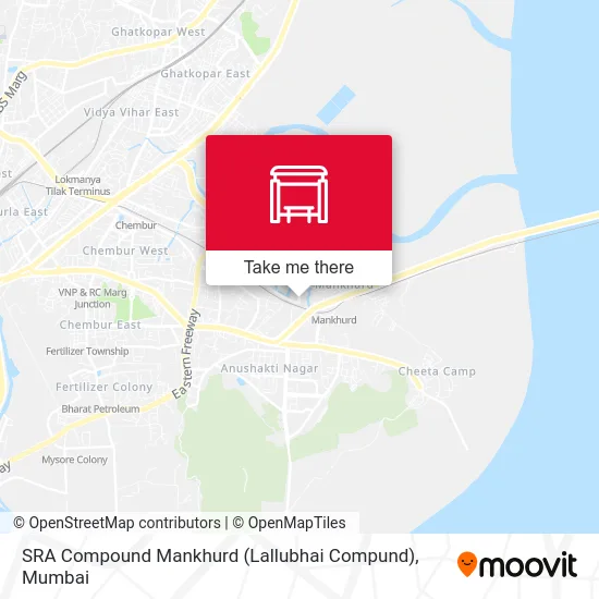 SRA Compound Mankhurd (Lallubhai Compund) map