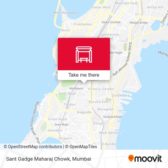 Sant Gadge Maharaj Chowk map