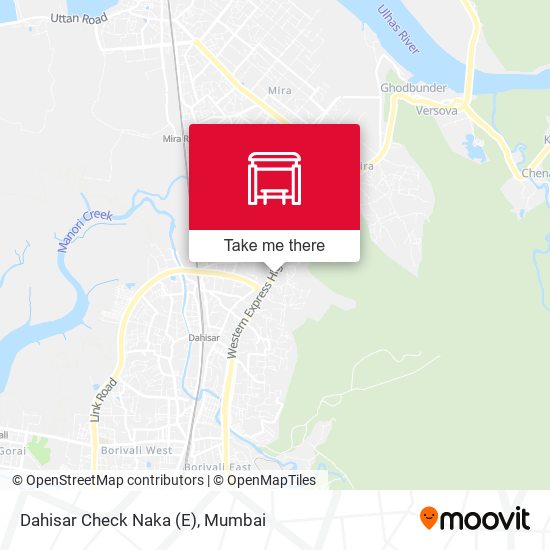 Dahisar Check Naka (E) map