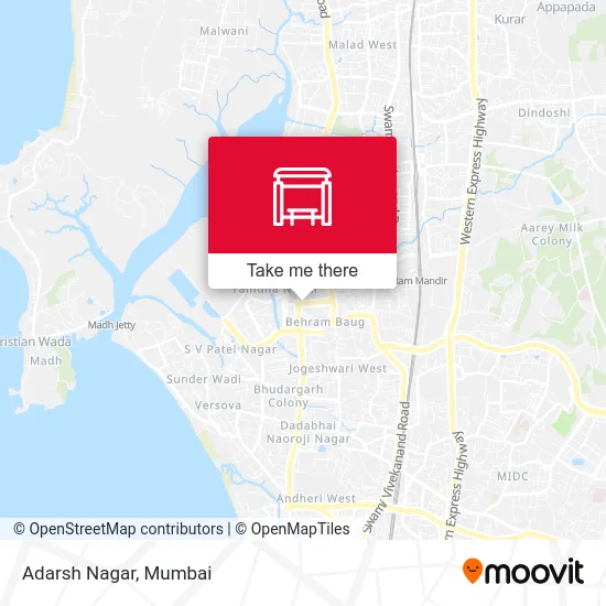 Adarsh Nagar map