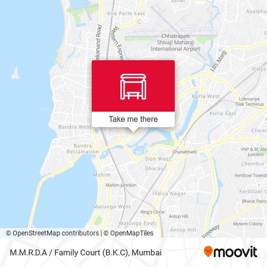 M.M.R.D.A / Family Court map