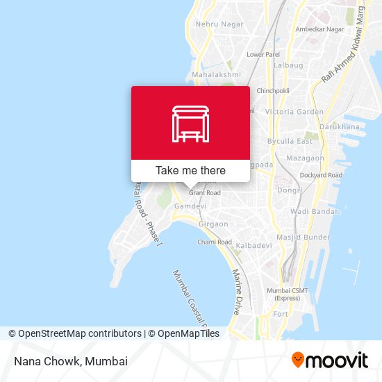 Nana Chowk map