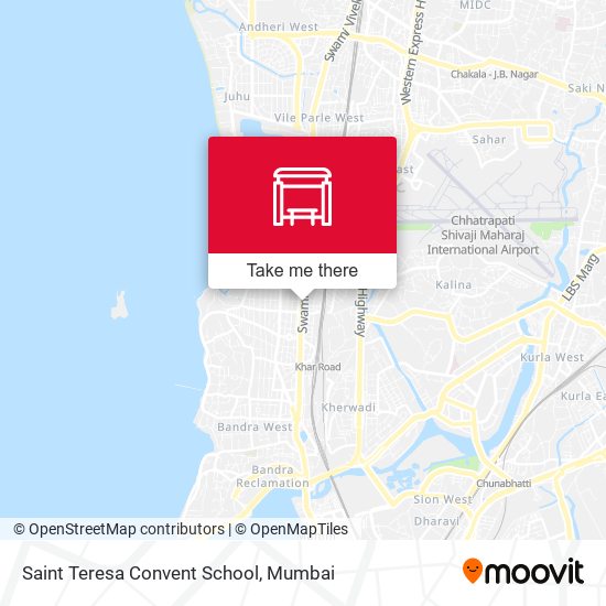Saint Teresa Convent School map