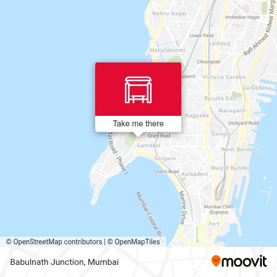 Babulnath Junction map