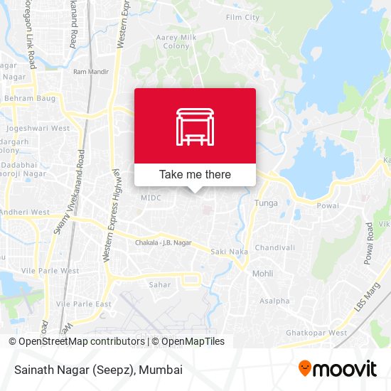 Sainath Nagar (Seepz) map