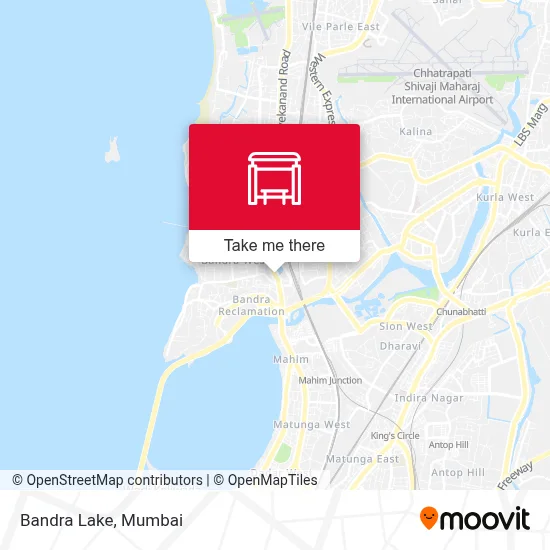 Bandra Talao map