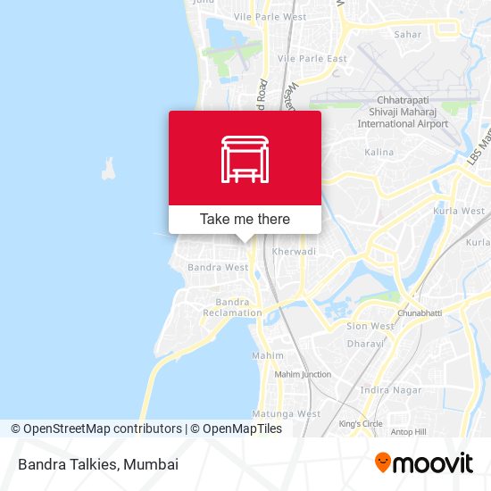 Bandra Talkies map