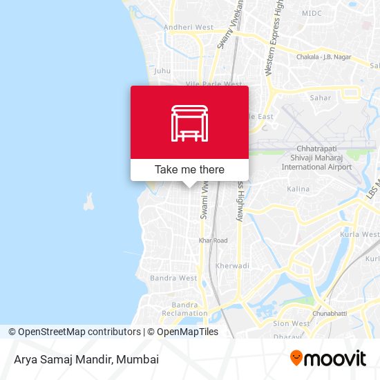 Arya Samaj Mandir map