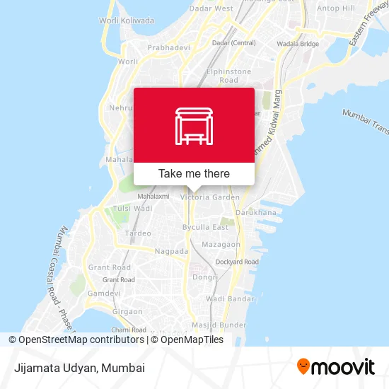 Jijamata Udyan map