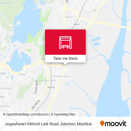 Jogeshwari Vikhroli Link Road Junction map