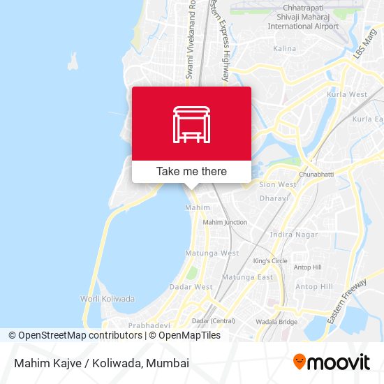 Mahim Kajve / Koliwada map