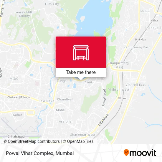 Powai Vihar Complex map