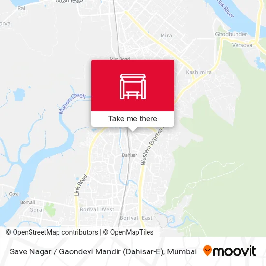 Save Nagar / Gaondevi Mandir (Dahisar-E) map