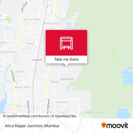 Alica Nagar Junction map