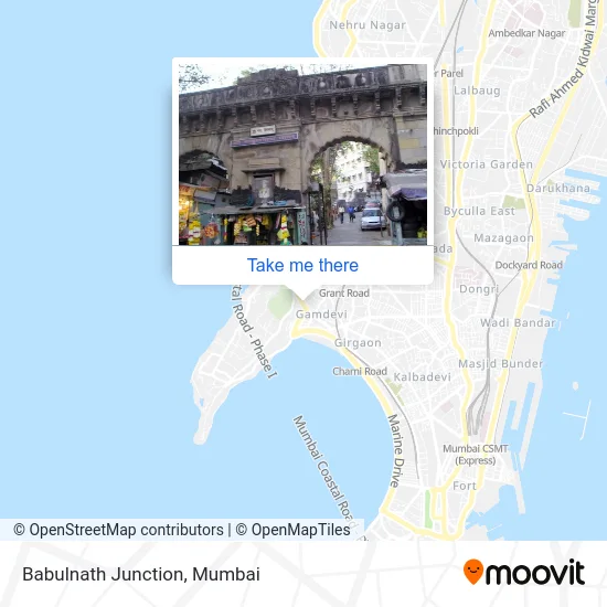Babulnath Junction map