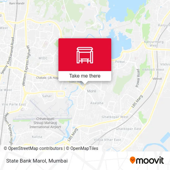 State Bank Marol map