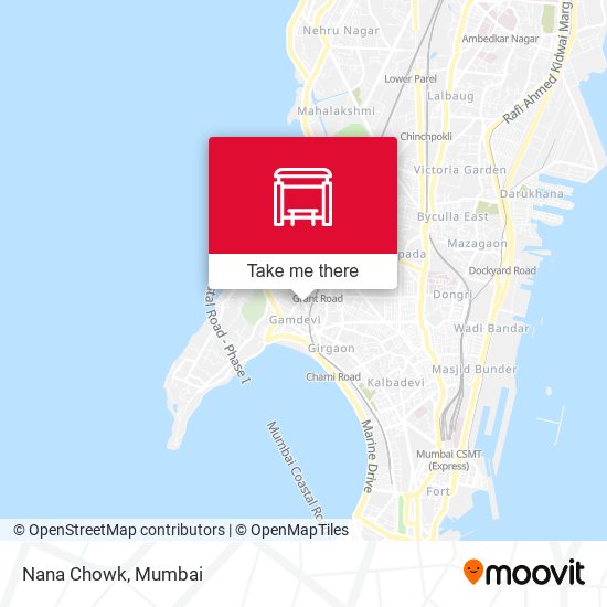 Nana Chowk map