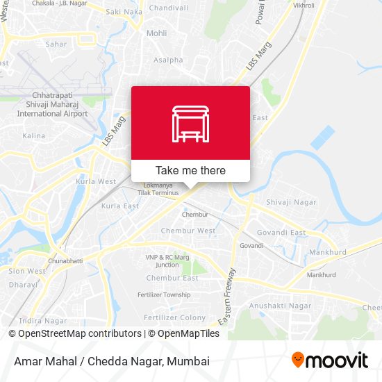 Amar Mahal / Chedda Nagar map