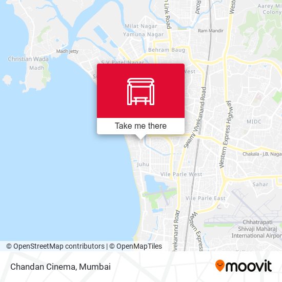 Chandan Cinema map