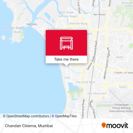 Chandan Cinema map