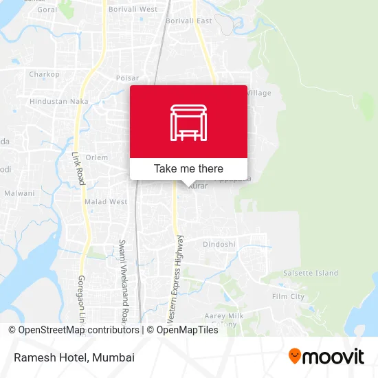 Ramesh Hotel map