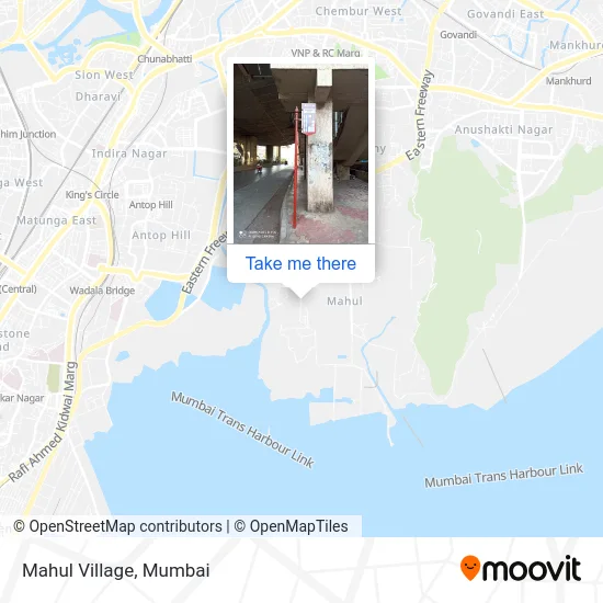 Mahul Village map